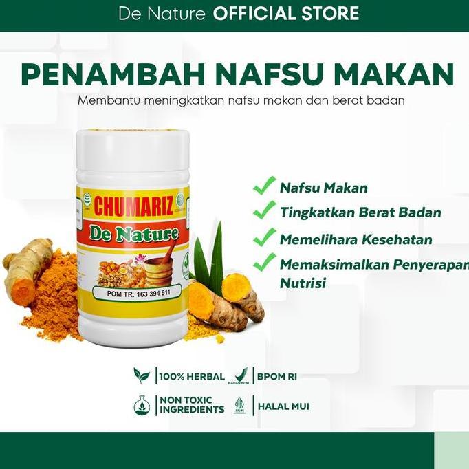 NEW GEMUK PLUS DE NATURE UNTUK PENGGEMUK BADAN, NAFSU MAKAN, VITAMIN. ORI