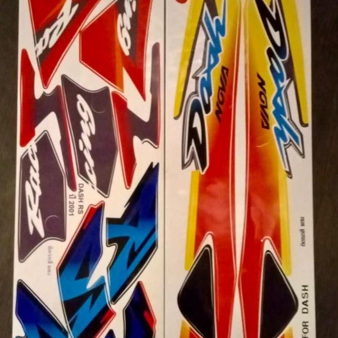 BEBAS ONGKIR - Striping nova dash new striping honda nova dash