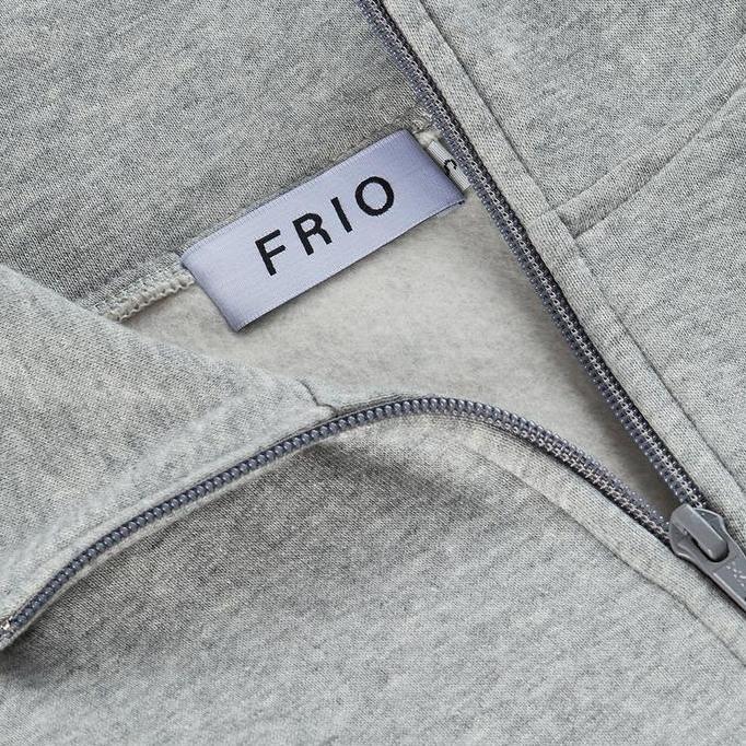 NEW FRIO HALF-ZIP SWEATSHIRT GREY | FRIO HALF-ZIP SWEATSHIRT GREY ORI