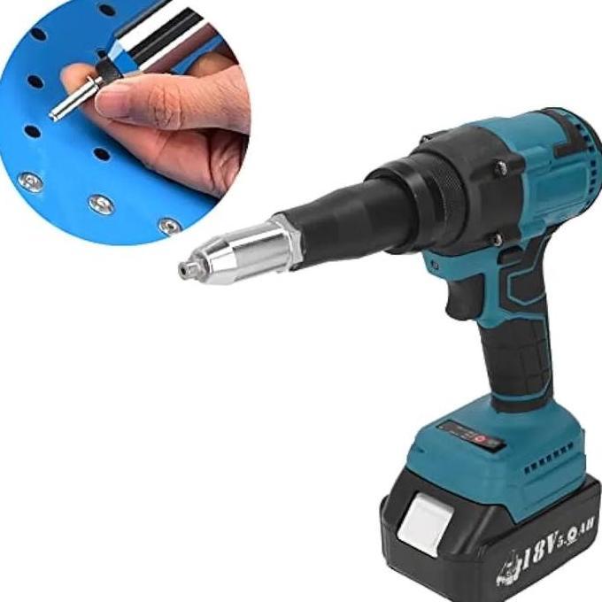 YOTUDO Mesin Bor Rivet Electric Rivet Gun cordles Alat bor rivet mesin rivet