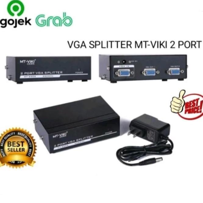 IHDADI VGA Splitter 2 Port  350MHz MT-VIKI  350 Mhz vga spliter 2 port 350mhz