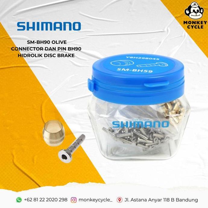 Ready SM-BH90 Olive Connector Dan Pin BH90 Hidrolik Disc Brake