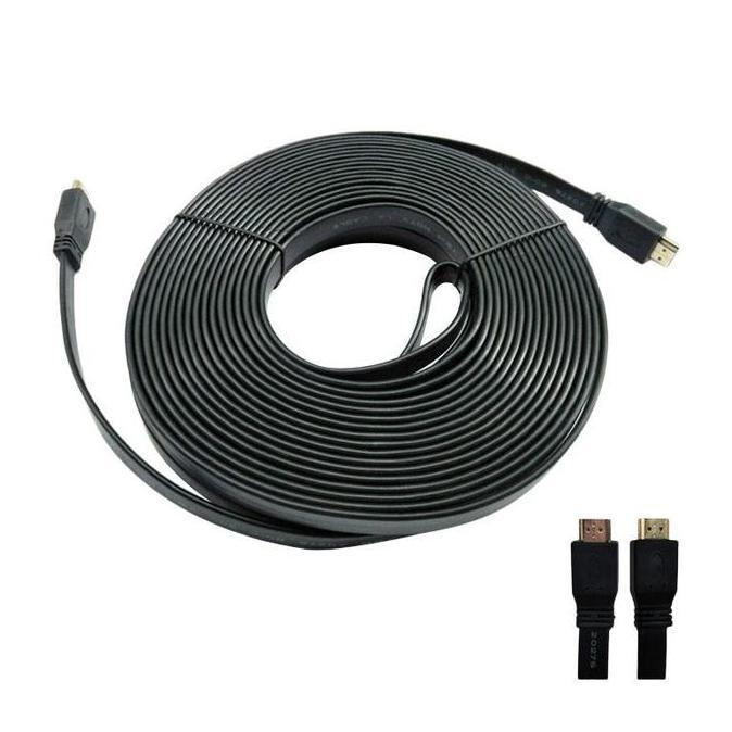 IHDADI Kabel HDMI Flat 10 Meter/Cable HDMI TO HDMI 5 METER