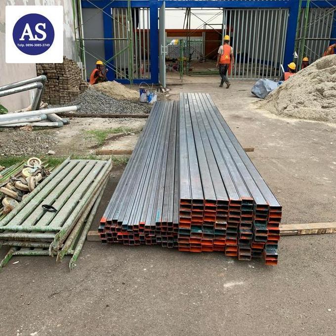 besi hollow galvanis 40x60 1.6 kotak full