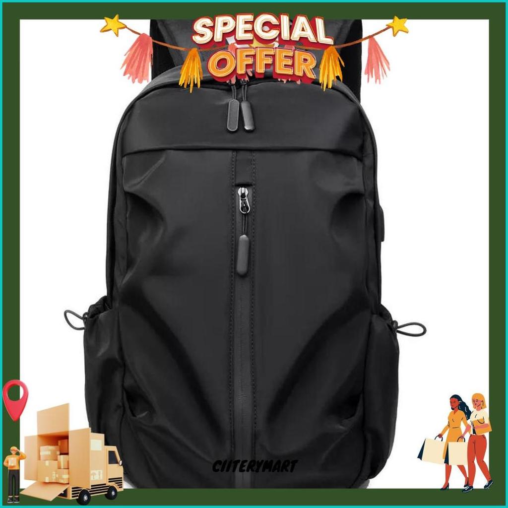 Sti_Tas Pria Zb Rdn 069 Distro Raindoz Bandung Ransel Punggung Backpack Cowok Keren Sek Bran Nb-Tp B