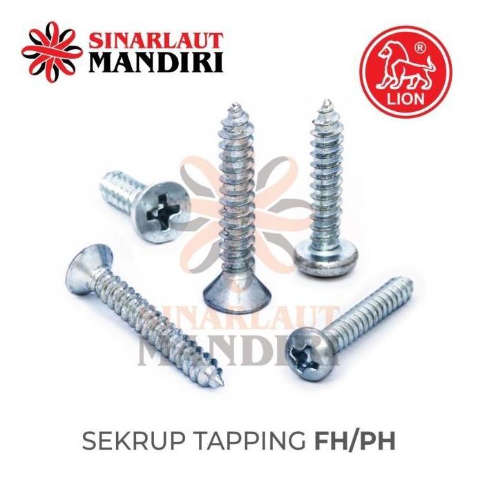 Sekrup Tapping / Tapping Screw HPL FH+ 8x3