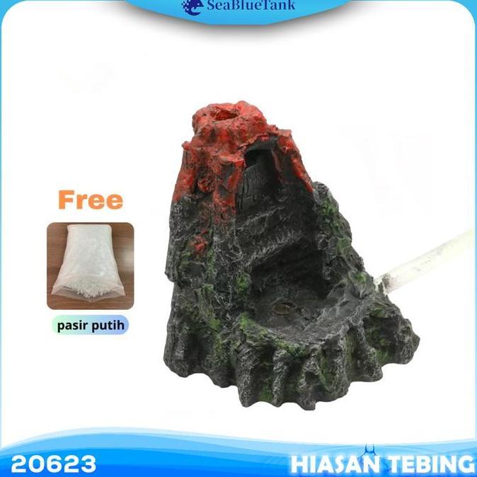 TERLARIS SBT WATERFALL AQUASCAPE 20623 / HIASAN AQUARIUM TEBING AIR TERJUN