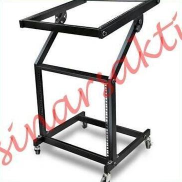 Rak Mixer/Rak Power/Rak Audio 9U ( Bahan Full Besi )
