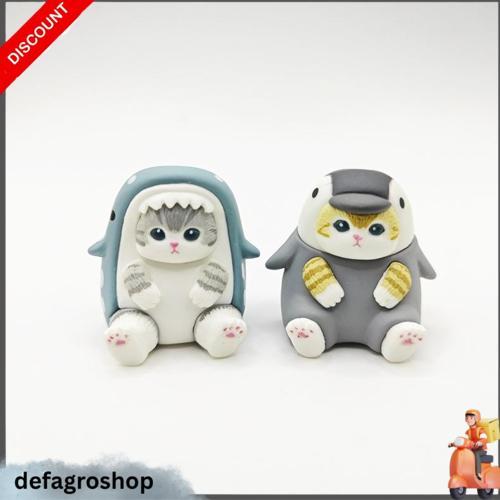Blind Box Mofusand Koleksi Unik Gaya Kostum Otter Penguin Shark Moray Eel Bbx1 Blindbox Figure Figur