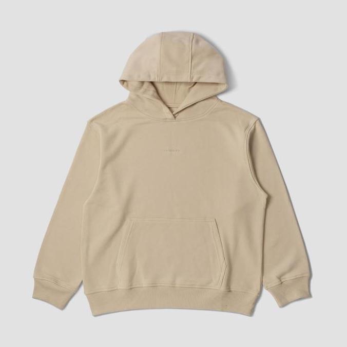 NEW COMMON GOODS BASIC PULLOVER HOODIE - LAGUNA YELLOW ORI