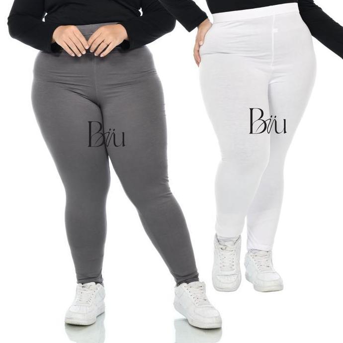 Ucelmagalbolo  - Celana Legging Wudhu Jumbo Panjang Wanita Tebal Premum