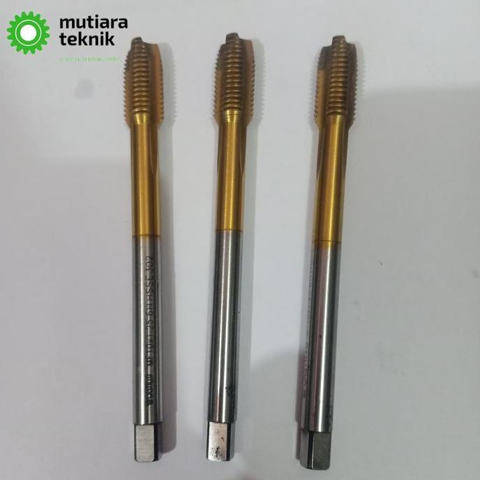 TERLARIS TAP HAND TAP ULIR/DRAT BAUT 14 UMUM M10X1.25 TAP PANJANG CASTILLO