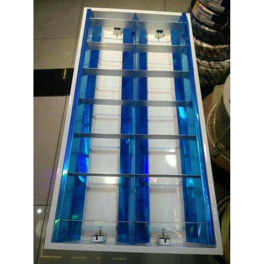 Baru Kap Lampu RM 2x18 Watt / Kap RM TL 2x18 W + Komponen Philips jualkabeldan844 Segera Beli