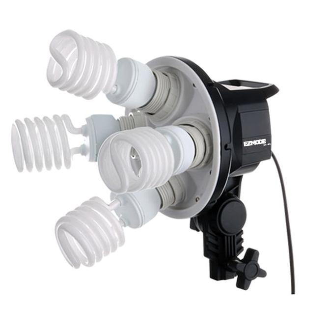 Cekrek- Ezmode Studio Lighting Stand 4 Lamp + 4 Socket Octagon Softbox 80Cm