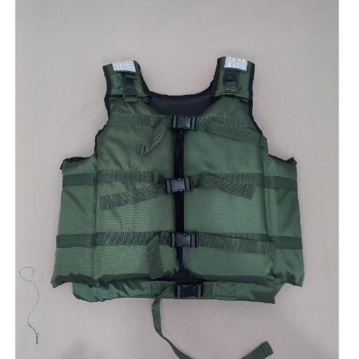 Jaket Pelampung Army Waterproof Busa Tebal All Size Aksesoris berenang