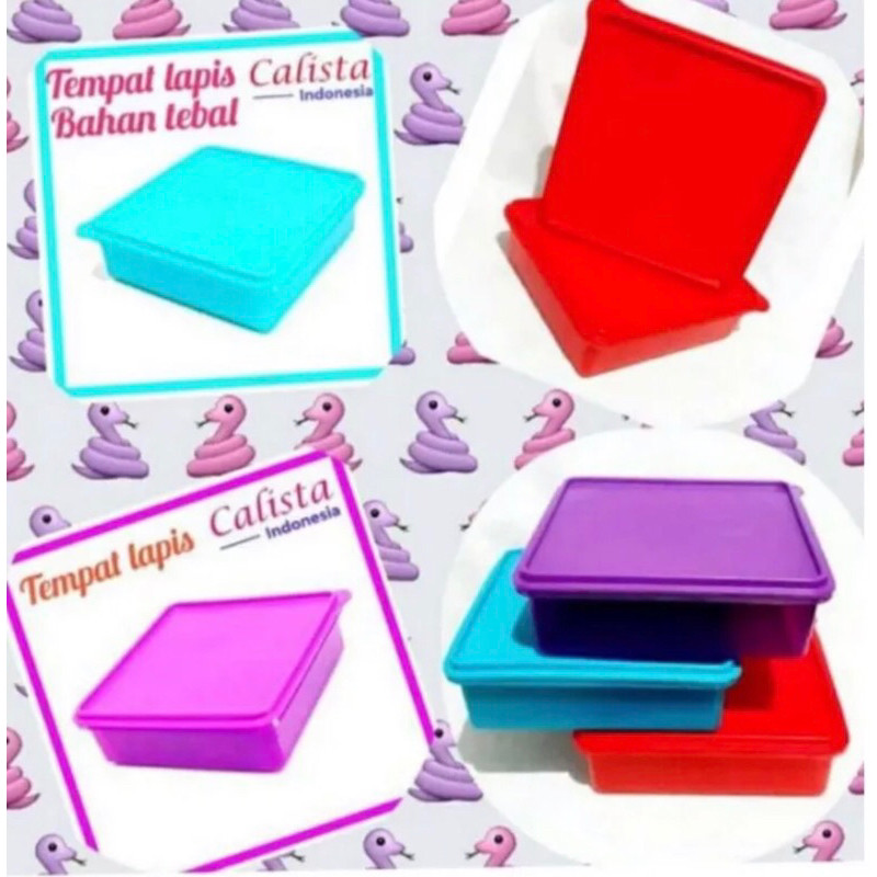 Tempat Kue Lapis Legit Bahan Plastik