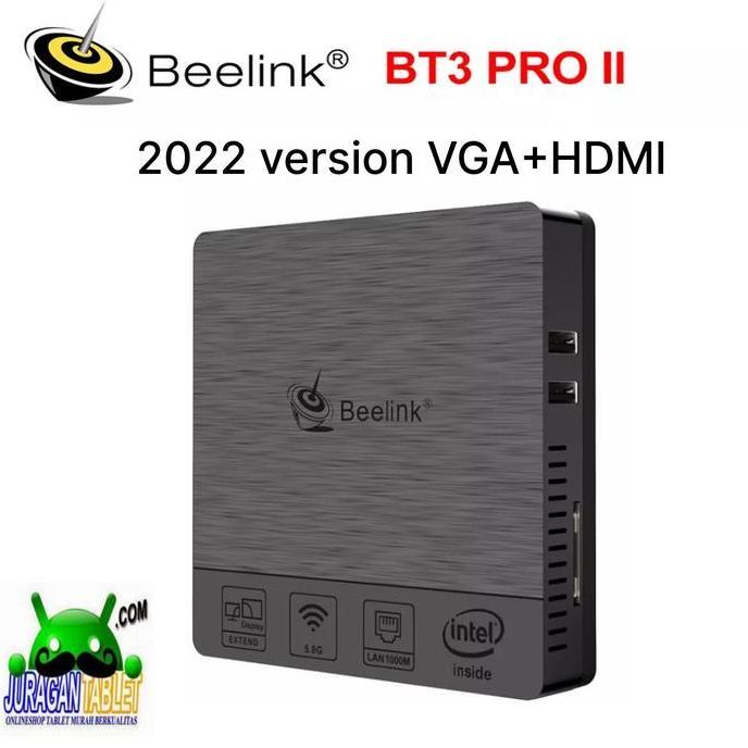 Mini PC Z83V 4/64GB VGA + HDMI Intel X5 Quadcore Z8350 Windows 10 PRO