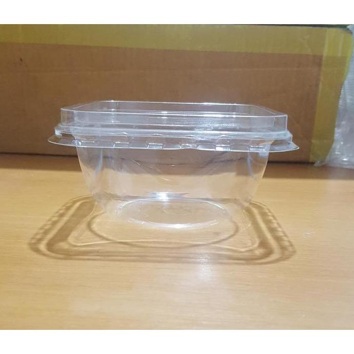 Mangkok Mika / Mangkok Buah / Mangkok Plastik/ Mangkok Salad + Tutup isi 50pc GS