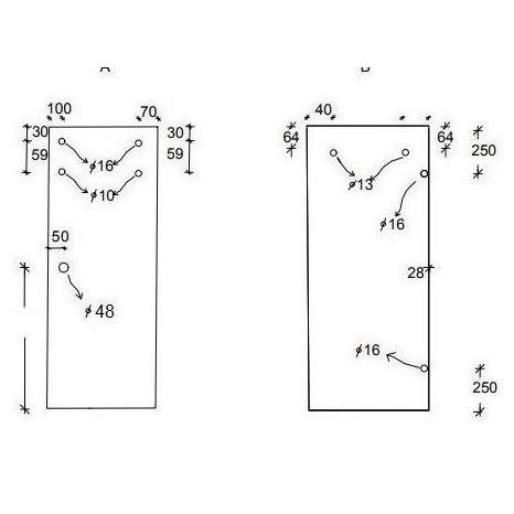 Aksesoris Shower Screen Sliding Accessory Set Pintu Shower Sliding Kamar Mandi lengkap Tarikan Handl