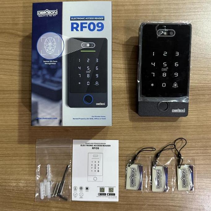 ELECTRONIC ACCESS READER DEKKSON RF09 BLACK Electronic Lock Reader Access Dekson ELC 9318 MF PASS BT