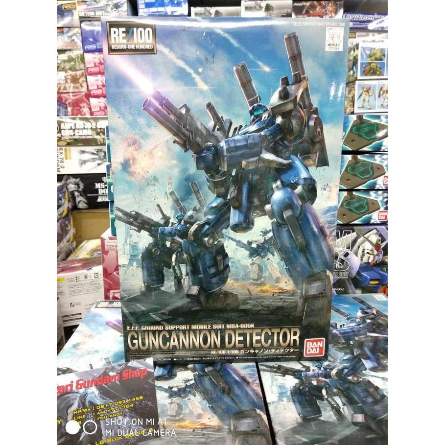 TERMURAH - RE Guncannon Detector / 1/100 Guncannon Detector