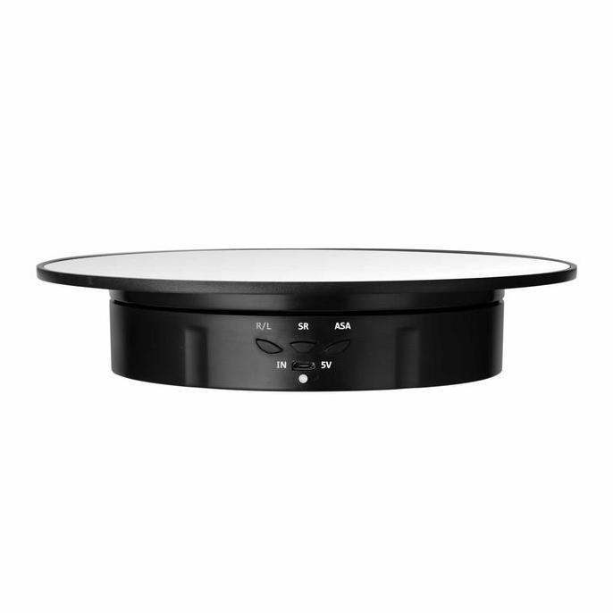 TERBARU - Alas Putar Rotating Display Product Fotografi Besar Mirror with Remote