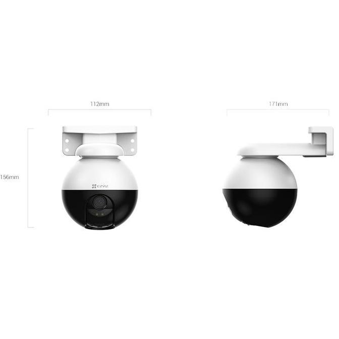 TERMURAH - EZVIZ C8W PRO 5MP PANTILT 2 WAY AUDIO ALARM SIRENE OUTDOOR WIFI CAMERA