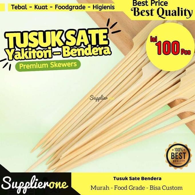Tusuk Sate Yakitori / Tusuk Sate Bendera / Tusuk Sate / Tusukan Sate