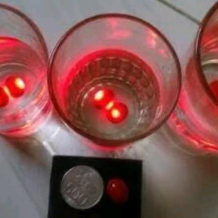 Batu Viral Batu Merah Delima Batu Menyala Dalam Air