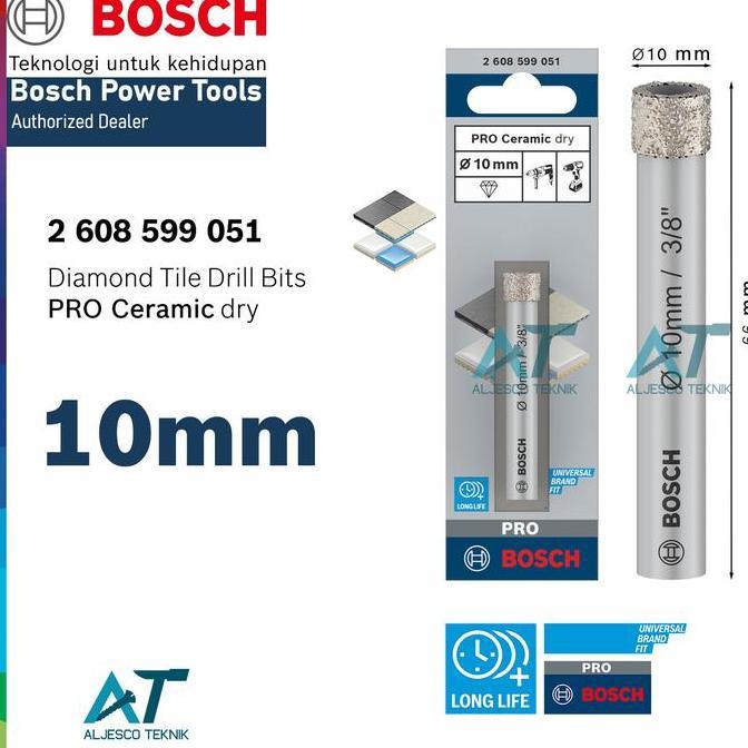 TERLARIS BOSCH HOLESAW MATA BOR 10MM MARMER GRANIT