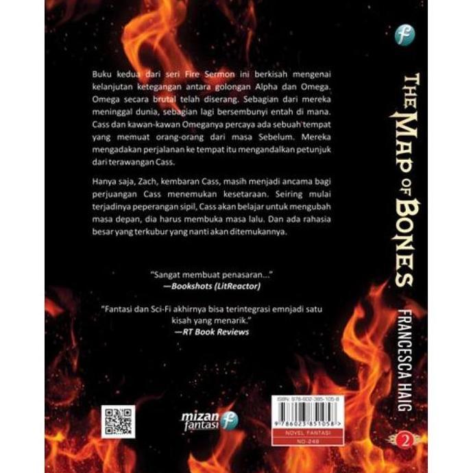 Buku The Fire Sermon 2 The Map Of Bones - Francesca Haig - Novel