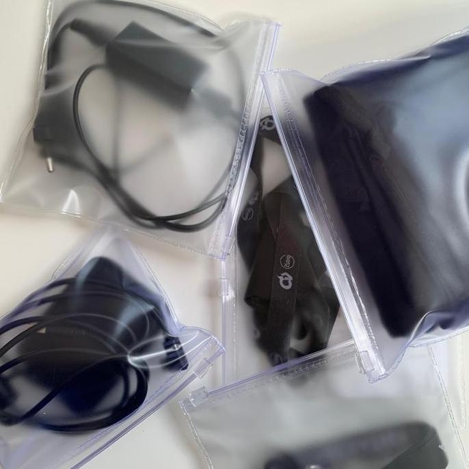 Harga Per (100 pcs) Pouch Mika Krudung / Packaging Mika / Pouch Mika Custom Zipper Plastik Putih