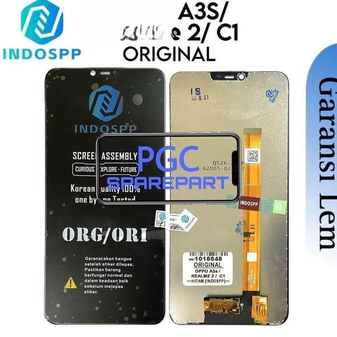 LCD Touchscreen Fullset OP A3S / A5 (A5 2018 / AX5) / A12E / Real 2 / C1 / A1603 / CPH1803 / CPH1809