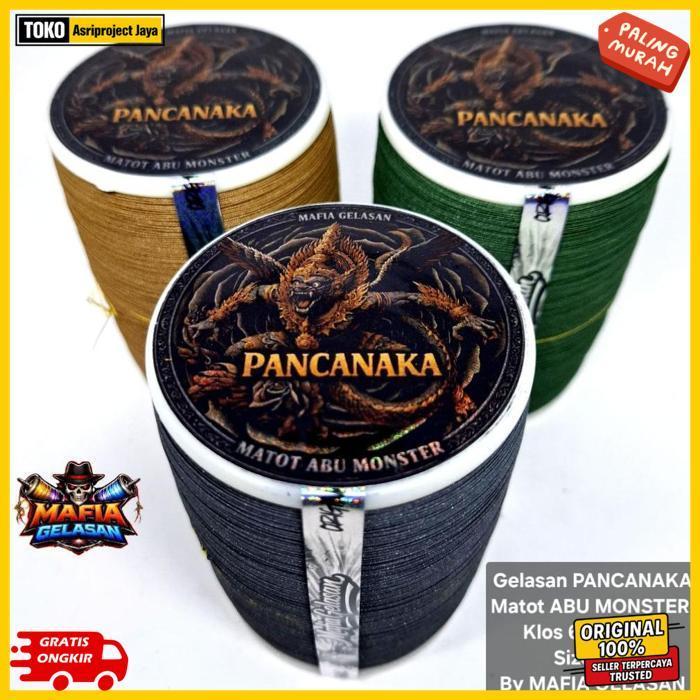 Terlaris Gelasan Pancanaka 6000 Yard Matot Abu Monster 024 Super Tajam By Mafia Gelasan
