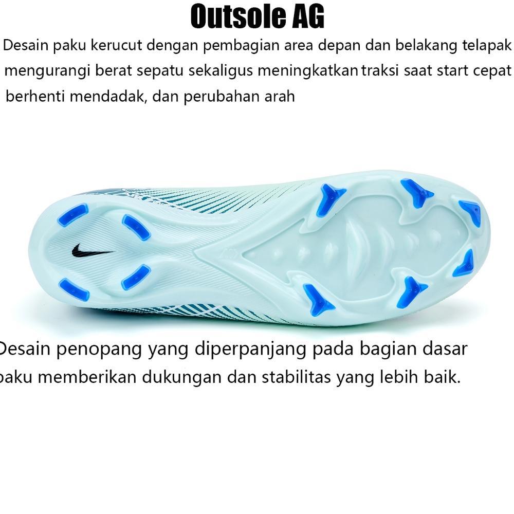 HOT DEALS Nike Sepatu Bola Air Zoom Mercurial Vapor 15 Elite FG  Nyaman  Ringan  Latihan  Pertanding