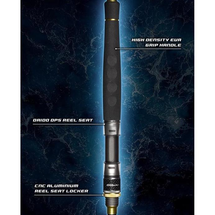 Rod / Joran Pancing Daido OCEANIC DOSP 702 802 902 1002 - RING FUJI