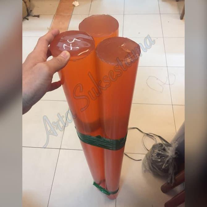 PU Rod 50mm x 20cm / Polyurethane PU Batangan / Urethane