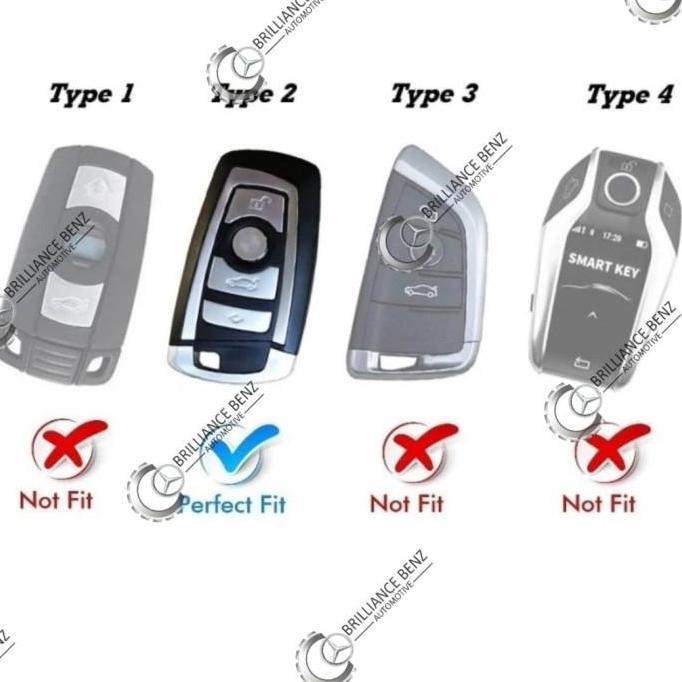 METAL KULIT KEY CASE SARUNG KUNCI BMW F10 F20 F25 F30 X1 X3 320 520