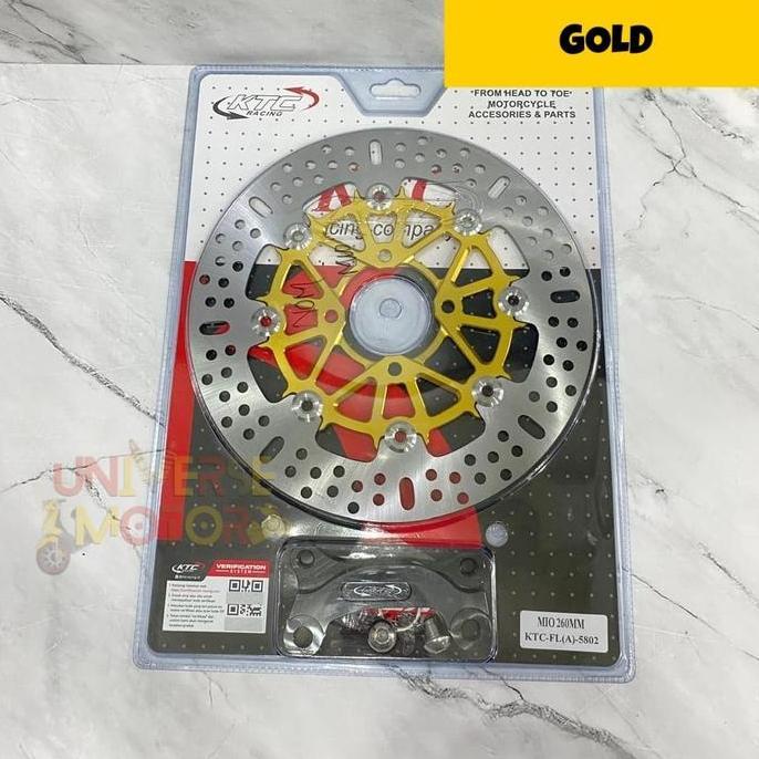 DISC PIRINGAN CAKRAM KTC RACING MIO SMILE MIO SPORTY MIO SOUL XEON 260MM DISC CAKRAM