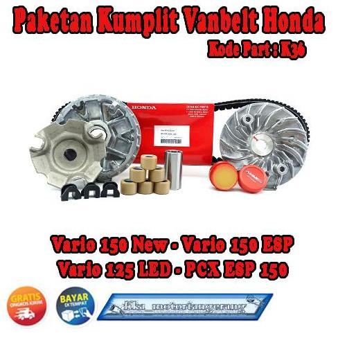 Paketan Komplit Vanbelt Vario 125 Led 150 Pcx 150