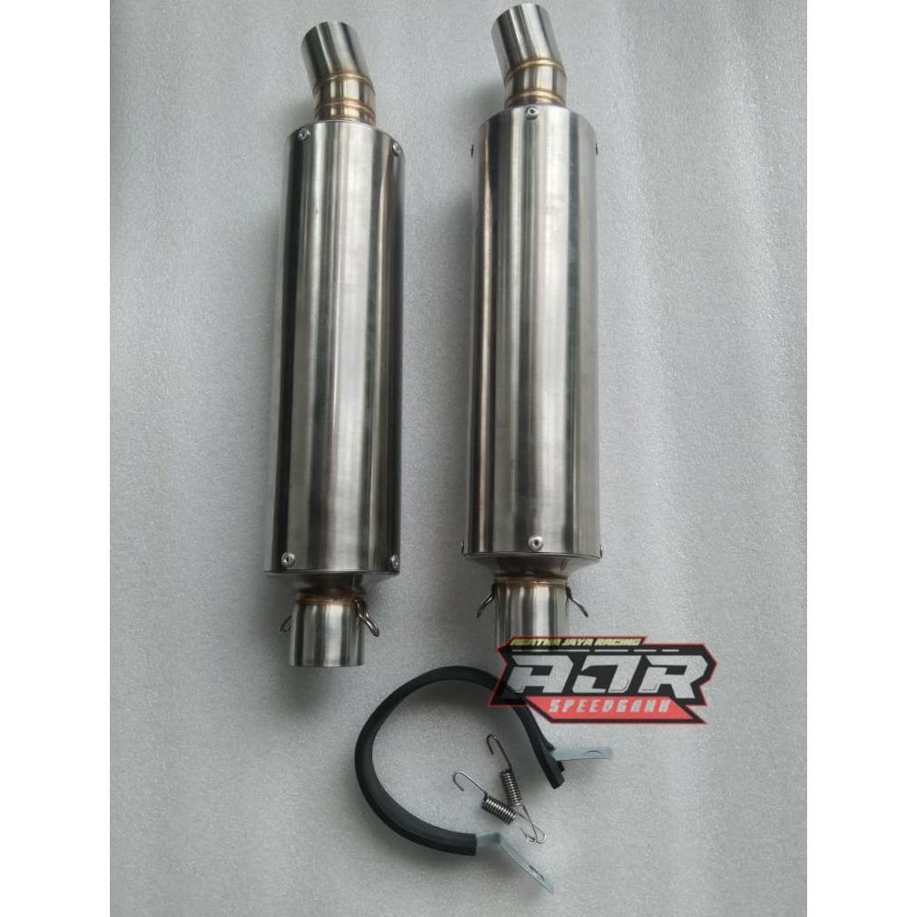 ZELVIERAS SILINCER KNALPOT RACING INLET 38 ORIGINAL AJR SPEED INDONESIA MODEL KAWAHARA BEBAS REQUEST