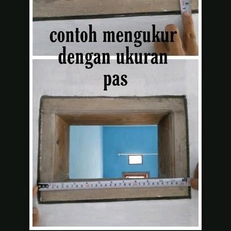 Decor- Kasa Nyamuk Penutup Ventilasi Custom Ukuran