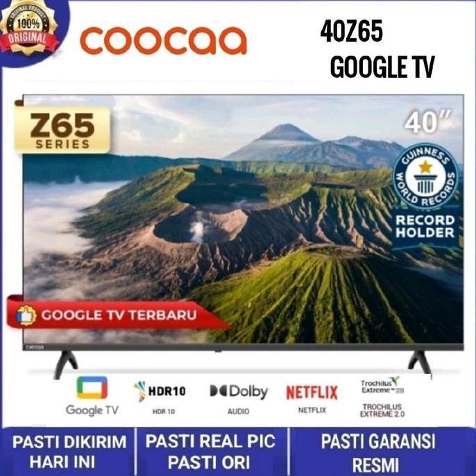 TERLARIS NEW COOCAA 40 INCH GOOGLE TV-2K LED-TV (COOCAA 40Z65)