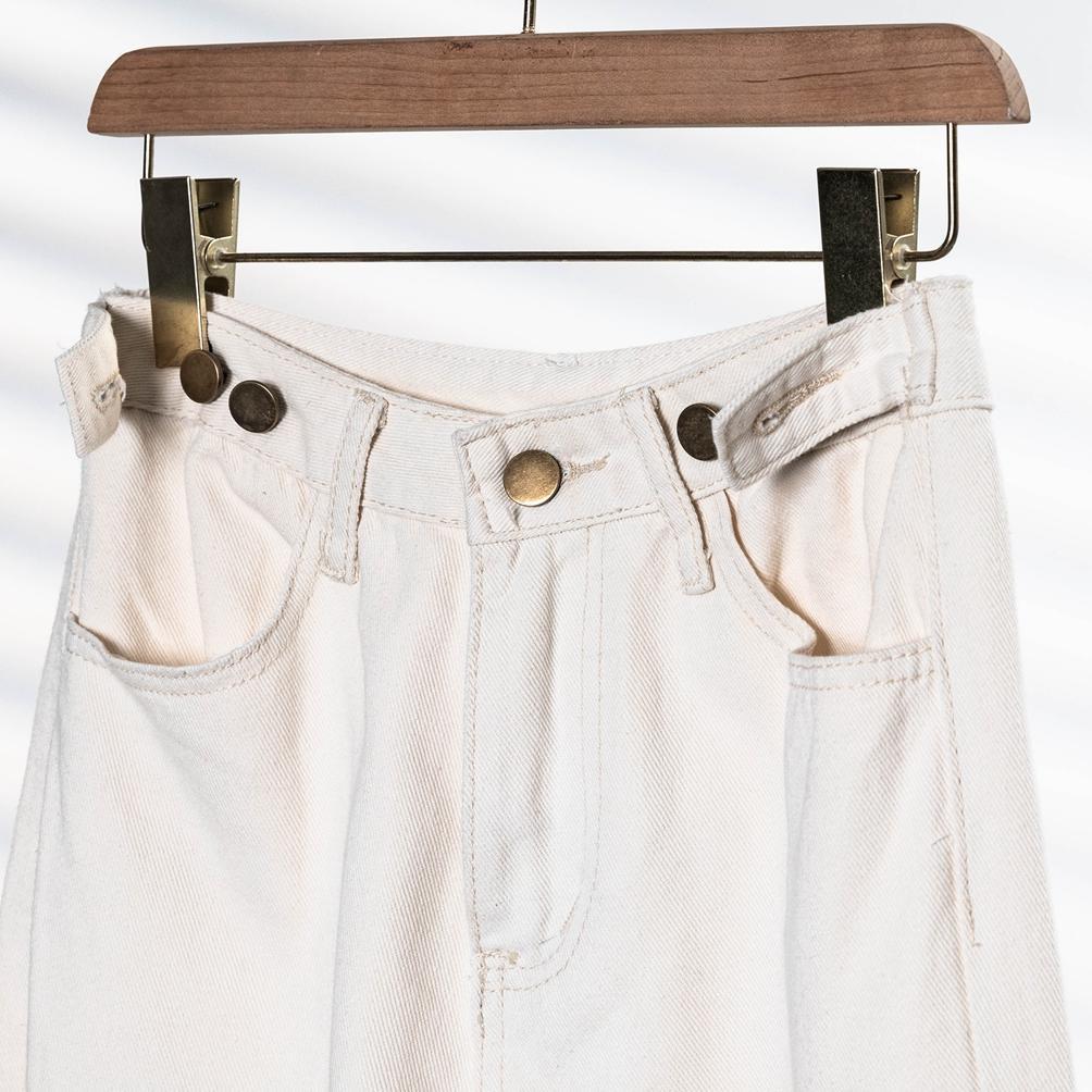 CUCI GUDANG [ Obral Cuci Gudang ] The Monseur Gallery Celana Jeans Wanita Kekinian High Waist Loose 