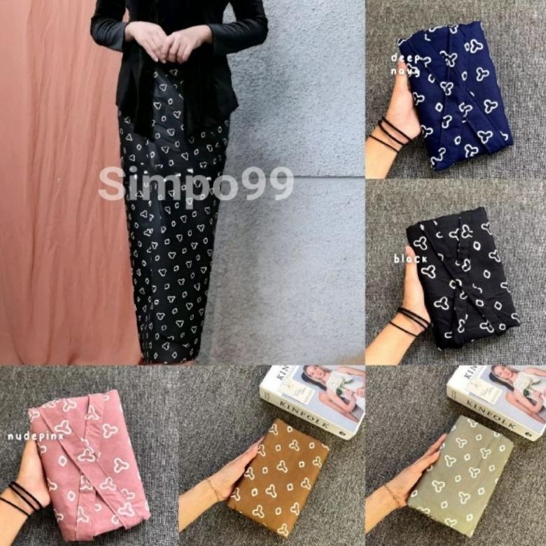 HOT PRODUCT SIMPO99 - Rok Lilit Free Ring Jumputan / Batik Jumputan / Rok Lilit Batik Jumputan Murah