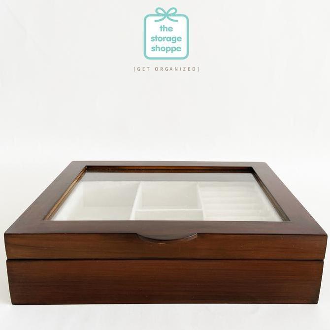 Wooden Jewelry Box Kotak Perhiasan Kayu