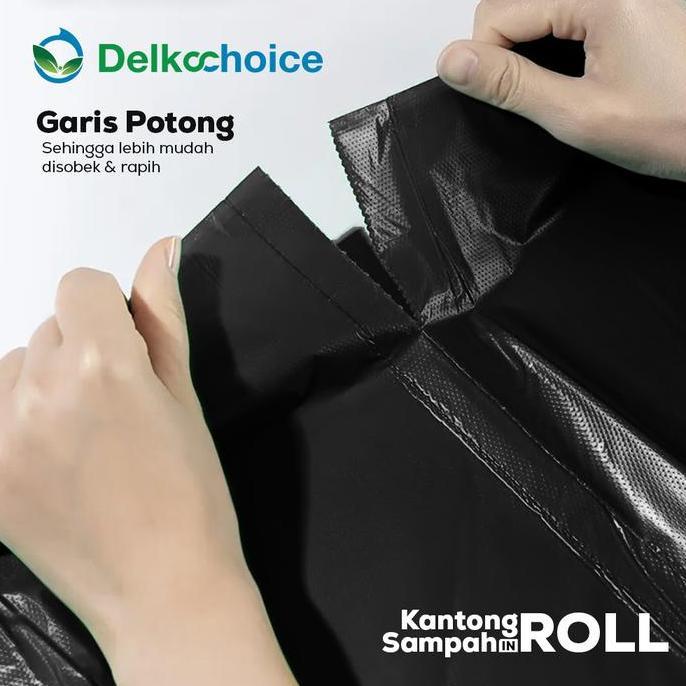 Cleanliness- Kantong Plastik Sampah In Roll Premium Delkochoice