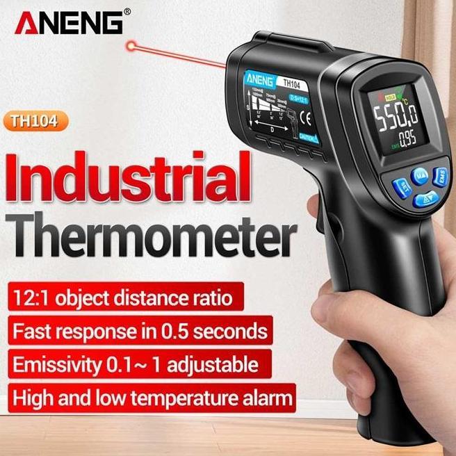 Termometer Industri Thermogun Thermometer Infrared IR Digital
