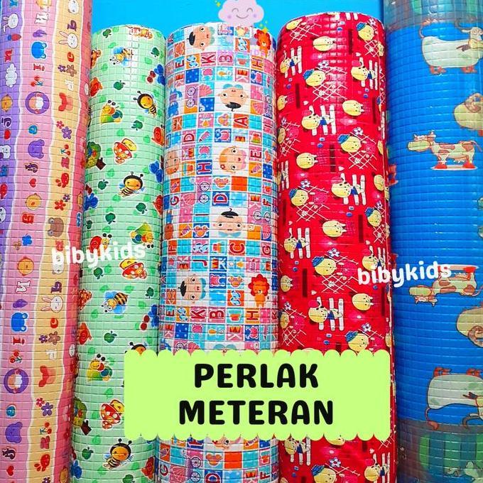 137x100cm JUMBO Perlak Meteran Bayi Perlak Motif Bayi Perlak Meteran Kasur Perlak Alas Ompol Murah M