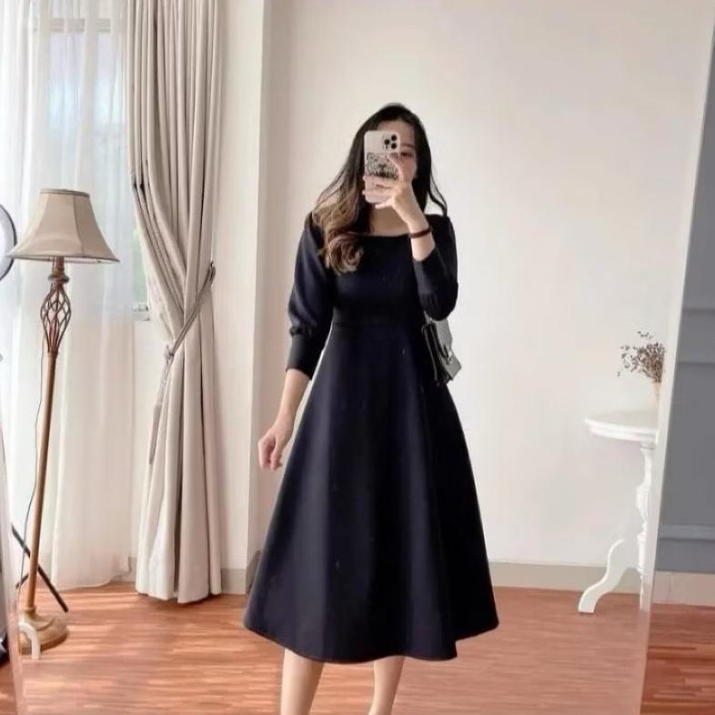 NEW PRODUCT Casual dress wanita, Dress wanita Korea style, dress wanita terkini dress natal remaja t